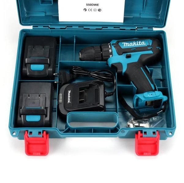 Шуруповерт Makita 550 DWE (24V 5A/h Li-Ion) Акумуляторний шуруповерт Макіта, дриль шуруповерт 550 DWE фото